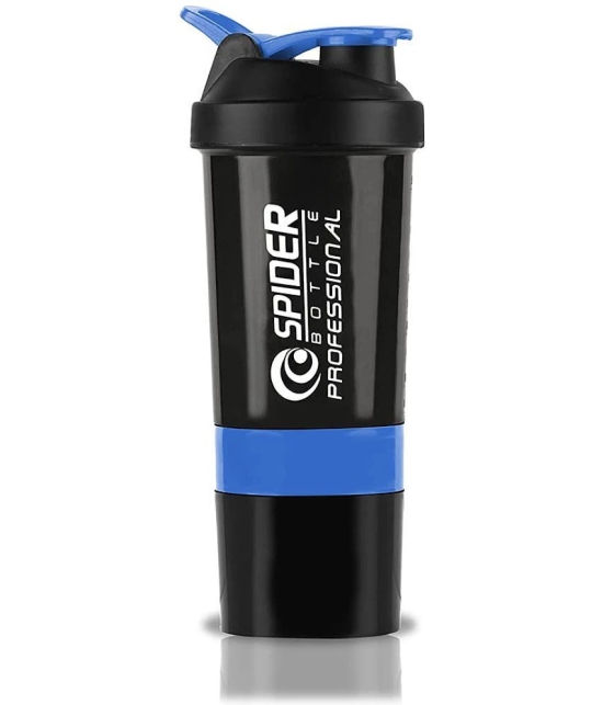 Plastic Blue 500 mL Shaker ( Pack of 1 ) - Blue