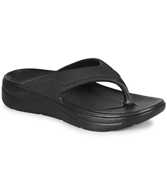 Stanfield Black Mens Thong Flip Flop - None