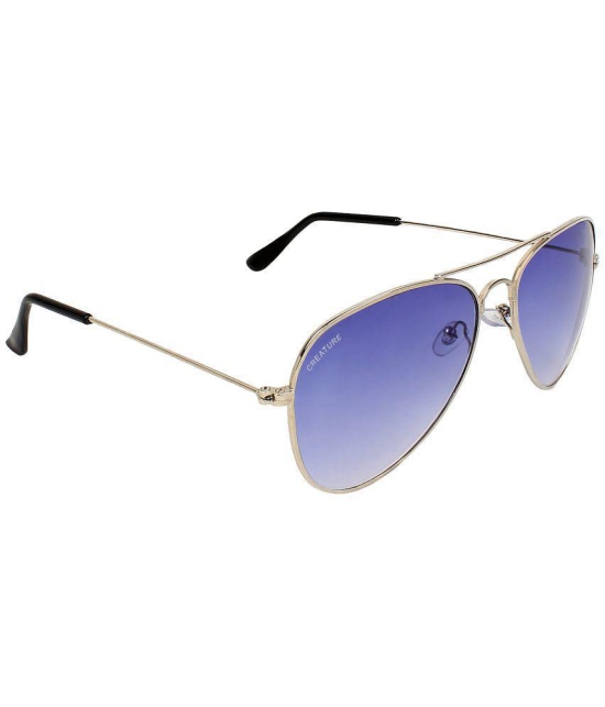 Creature - Blue Oval Sunglasses Pack of 1 - Medium