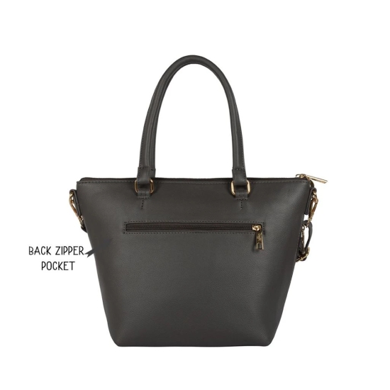 L TIS RESSA DARK GREY TOTE