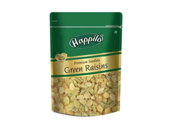 Happilo Premium Seedless Green Raisins Value Pack 1000g