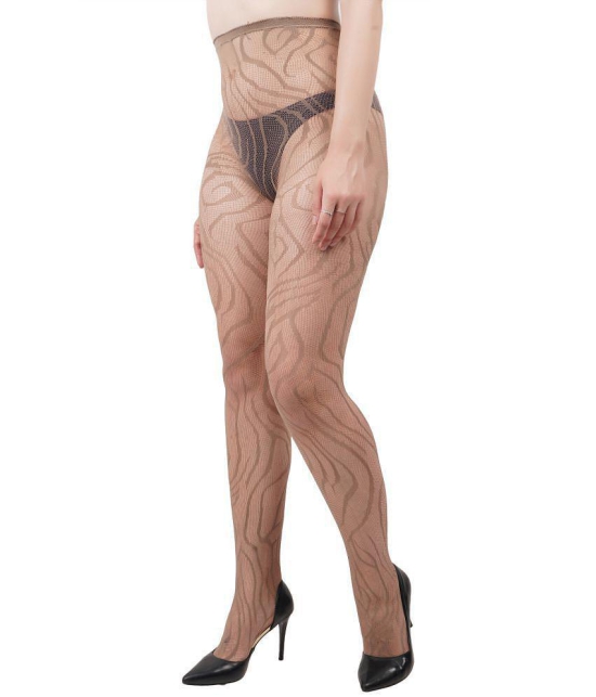 PENYAN - Cotton Blend Beige Women''s Full length Stockings ( Pack of 1 ) - None