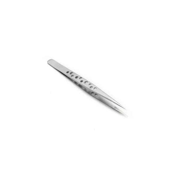 Hoki Straight Tip Anti-Skid Stainless Steel Tweezer