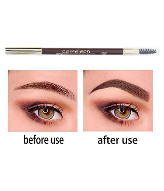 Cameleon Eyebrow Pencil | Pack of 2(Shade - Black and Brown)