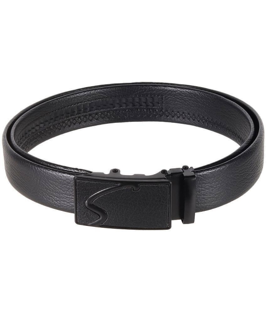 Zacharias - Black Canvas Men's Formal Belt ( Pack of 1 ) - None