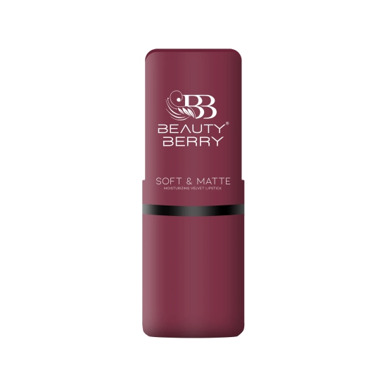 Beauty Berry Soft & Matte Moisturizing Velvet Lipstick-Shade 18