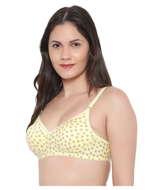 KYODO Cotton Everyday Bra - Yellow Single - 30B