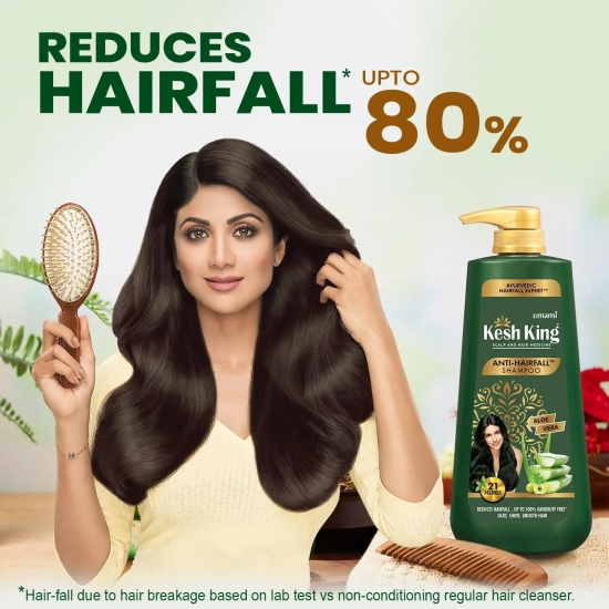 Kesh King Ayurvedic Anti Hairfall Shampoo Reduces Hairfall 1000ml