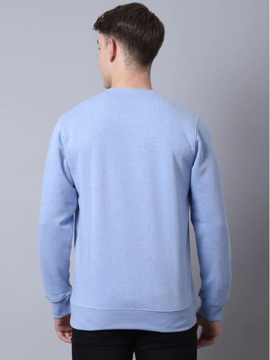 Rodamo Men Blue Printed Sweatshirt