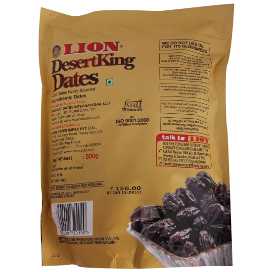 Lion Desertking Wet Dates, 500 Gm