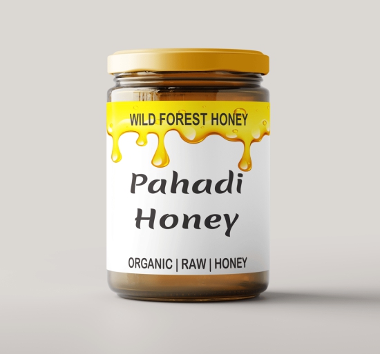 Premium Wild Forest Pahadi Raw Honey 1KG