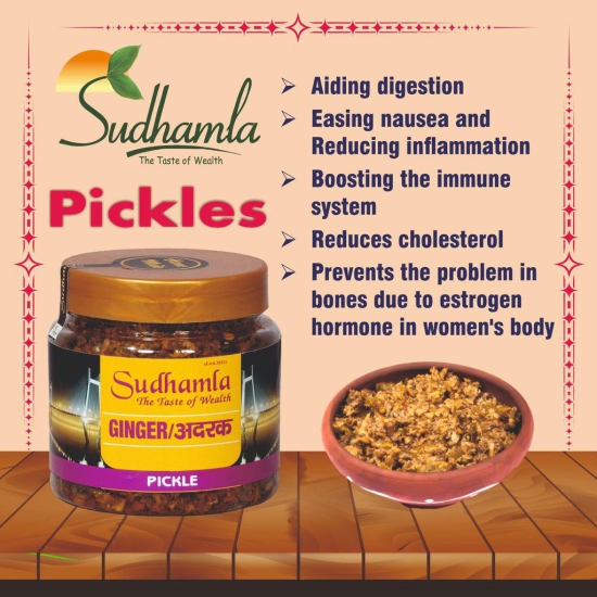 Ginger Pickle (Sudhamla Spicy in taste Pickle)