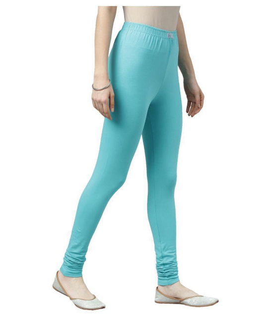 Jcss - Blue Lycra Women's Leggings ( Pack of 1 ) - L