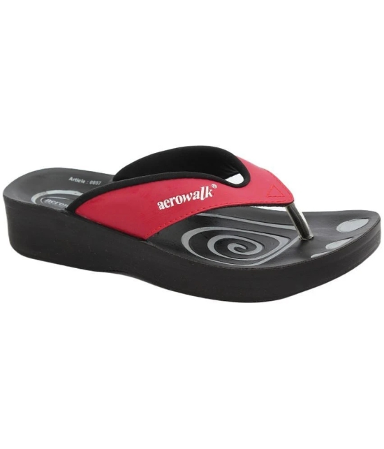 Aerowalk - Red Womens Flats - None