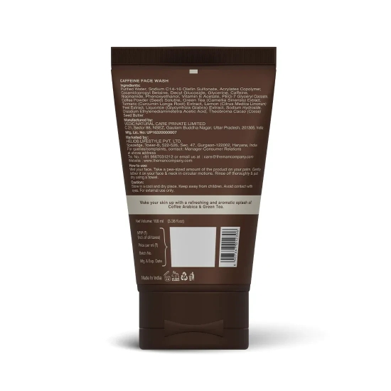 Caffeine Face Wash  | Coffee Arabica & Green Tea