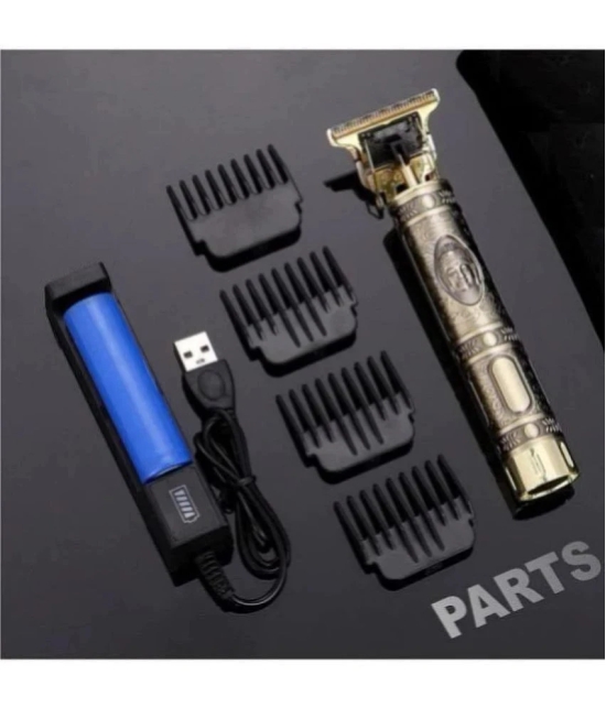 Lenon Scissor,Comb,Clip & Gold Cordless Beard Trimmer With 60 minutes Runtime