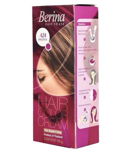 Berina Magenta  Semi Permanent Hair Color Red 60 g