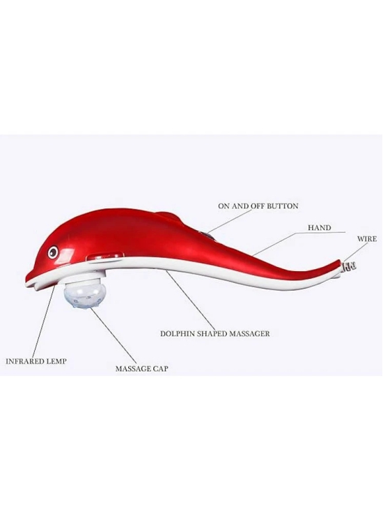 Surgical-S53 Dolphin Handheld Massager with Vibration, Magnetic, Far Infrared Therapy