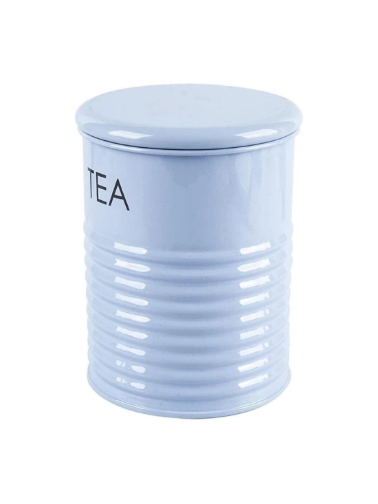 Tea & Sugar Jar - Set Of 2 (Blue, Each 900 mL)