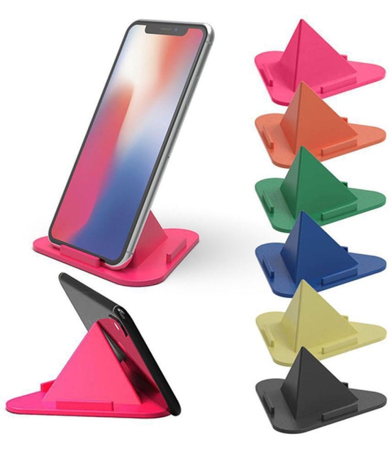 ANVI PYRAMID MOBILE STAND WITH 3 DIFFERENT INCLINED ANGLES - Multicolor