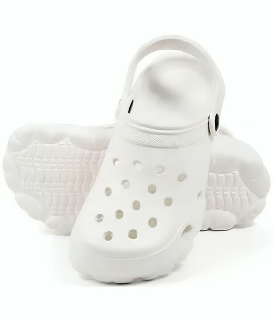 Secritas - White Mens Clogs - None