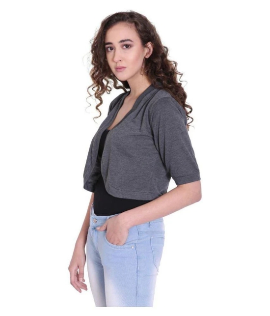 Affair Cotton Shrugs - Grey Single - L