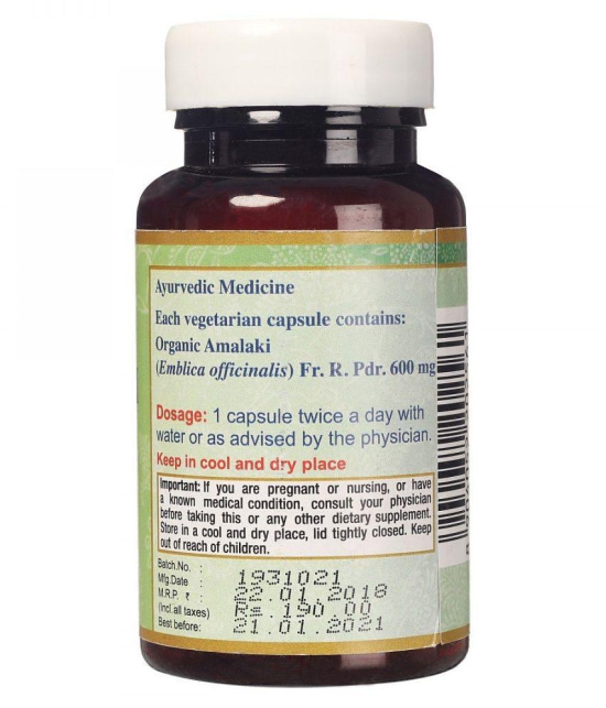 Maharishi Ayurveda Organic Amalaki Tablet 60 no.s