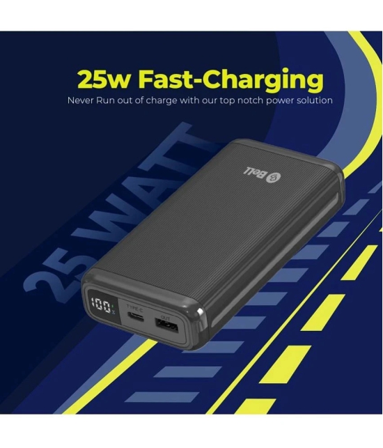 Bell 20000 -mAh 22.5W Li-Polymer Power Bank - Black