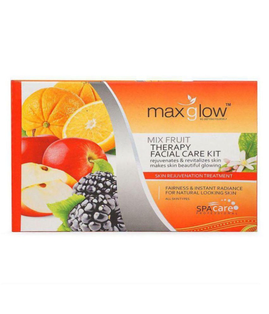 MaxGlow MIX FRUIT THERAPY FACIAL CARE KIT Facial Kit gm Pack of 7