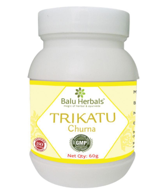 Balu Herbals Trikatu Churna 60G Powder 60 gm