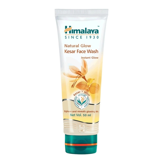 NATURAL GLOW KESAR FACE WASH 50ML INDIA 50 ml