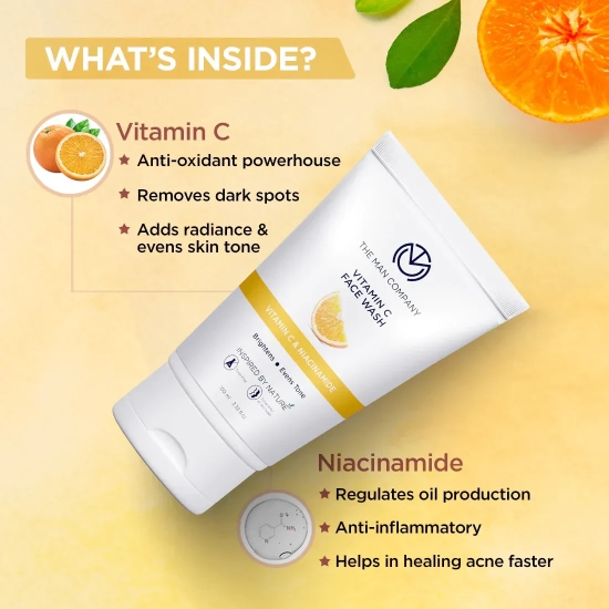 Vitamin C Face Wash  | Vitamin C & Niacinamide