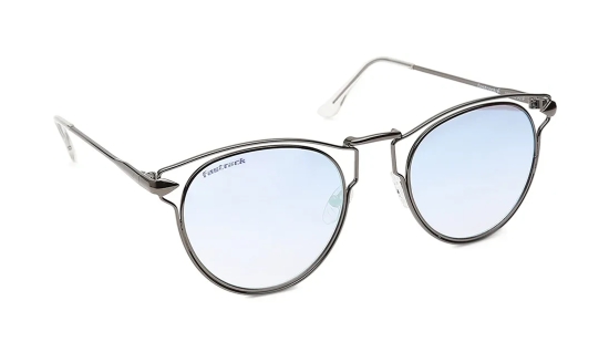 Silver Round Sunglasses for Men and Women