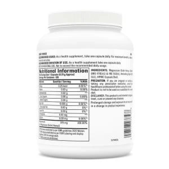 GNC Magnesium Tab 370mg    1x120