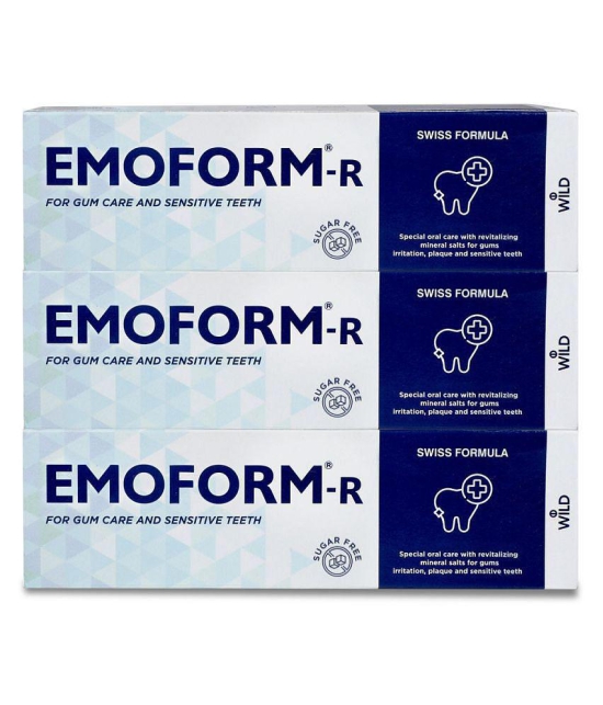 EMOFORM R - Toothpaste 100 gm Pack of 3