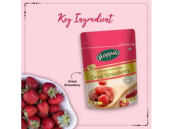 Happilo Premium International Dried Strawberry 200g