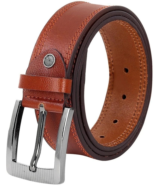 Leather World - Leather Mens Formal Belt ( Pack of 1 ) - None