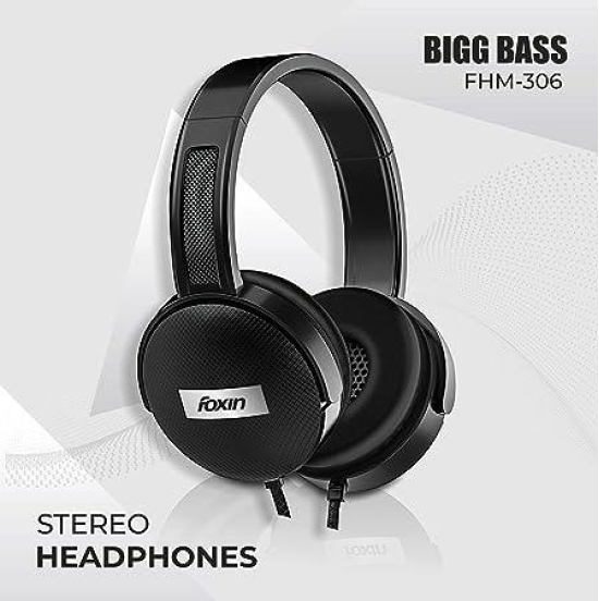 Foxin 306 Big Bass Wired Headphone