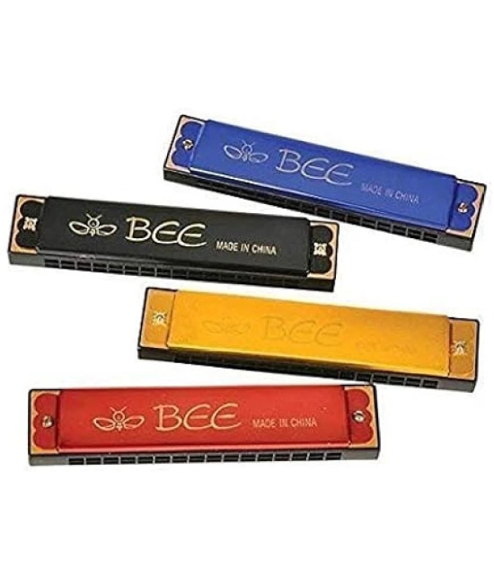 BEE Mouth Organ 24 holes C key With 48 Tones Harmonica For Kids/Beginners Pack of 1