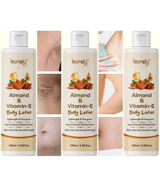 KURAIY Fairness Lotion For All Skin Type 300 ml ( Pack of 3 )