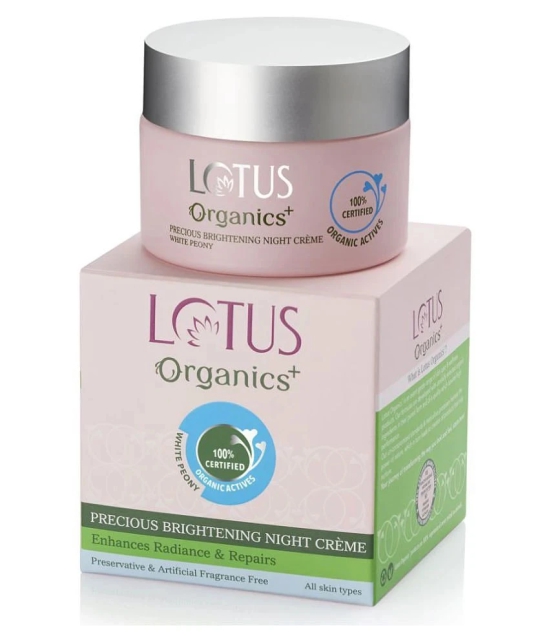 Lotus Organics+ Precious Brightening Night Cream 50g