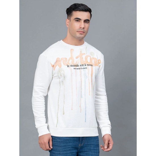 RedTape Graphic Print Sweatshirt for Men | Comfortable with Stylish Design