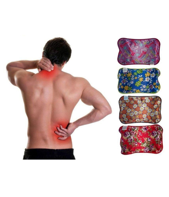 Inditradition Heating Hot Water Bag For Pain Relief (Pack of 1) Assorted Colours