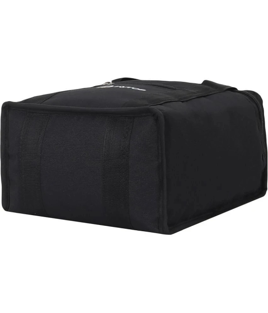 Kyros Black Polyester Lunch Bag Pack of 1 - Black