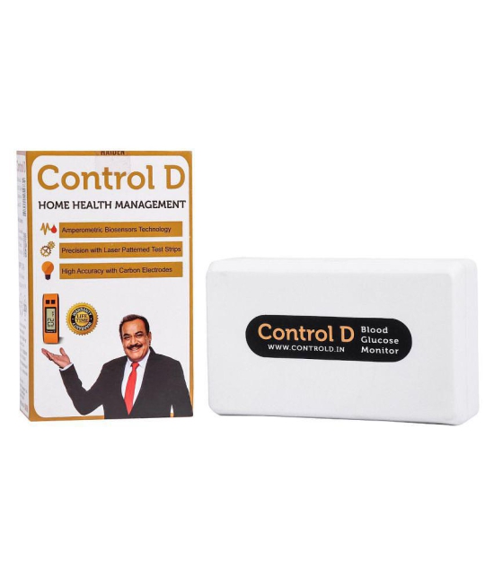 Control D Glucometer with 25 Strips for Diabetes Test Expiry Aug 2024