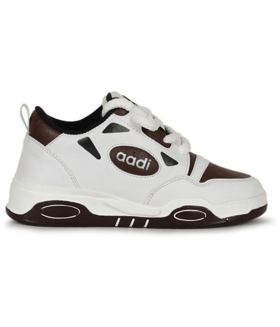 Aadi White Mens Trekking Shoes - None