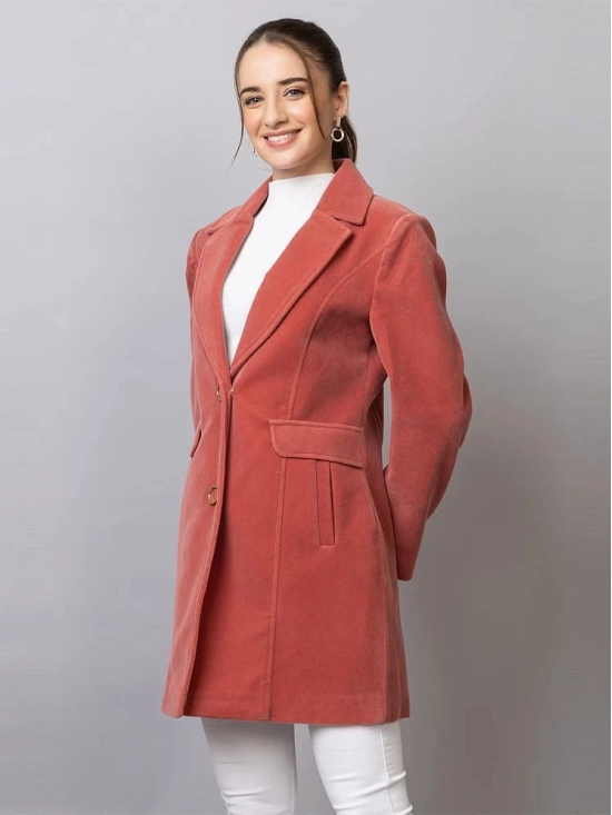 YHA - Tweed Pink Trench Coats Pack of 1 - None