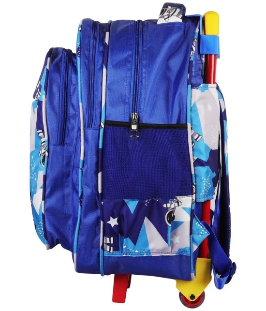 Da Tasche 25 Ltrs Blue Trolley Bag for Unisex