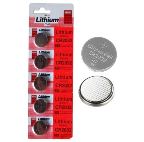 Coin Cell Next Level Cmos 2032 Micro Lithium Cell CR2032 3V Coin Battery Cmos Cell Cmos Battery 10 pc (Pack 10)