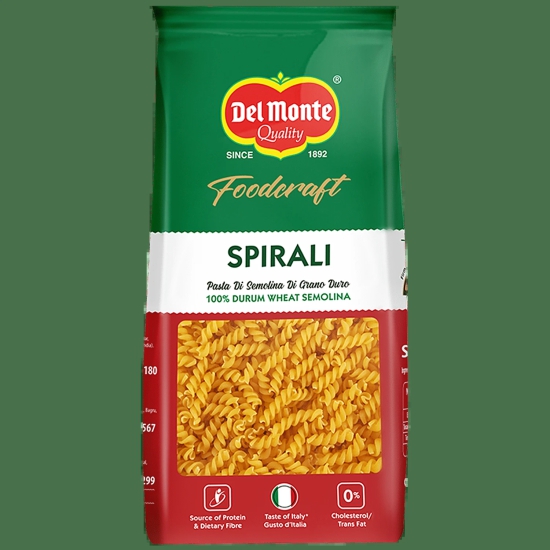 Food Craft Durum Wheat Pasta - Fusilli, 500 G